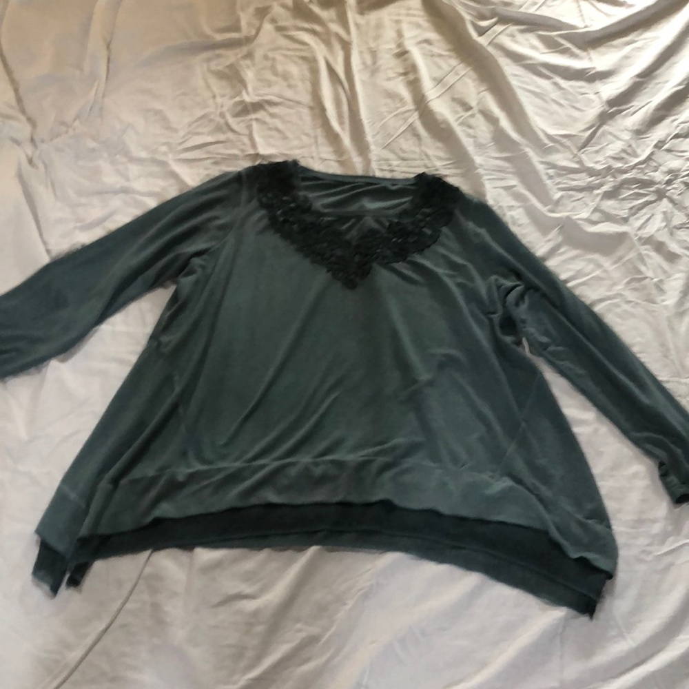 Dark blue shirt